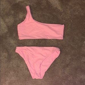 Never worn!! Pink ZAFUL swimsuit